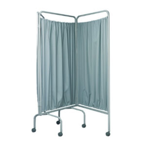 General Medical Privacy Screen 2 Fold- Epoxy Coated Inc Standard Curtains