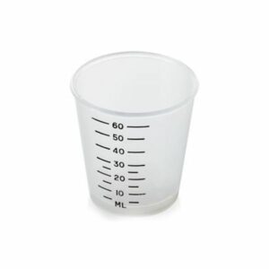 Medicine Pot, Polypropylene, 60ml